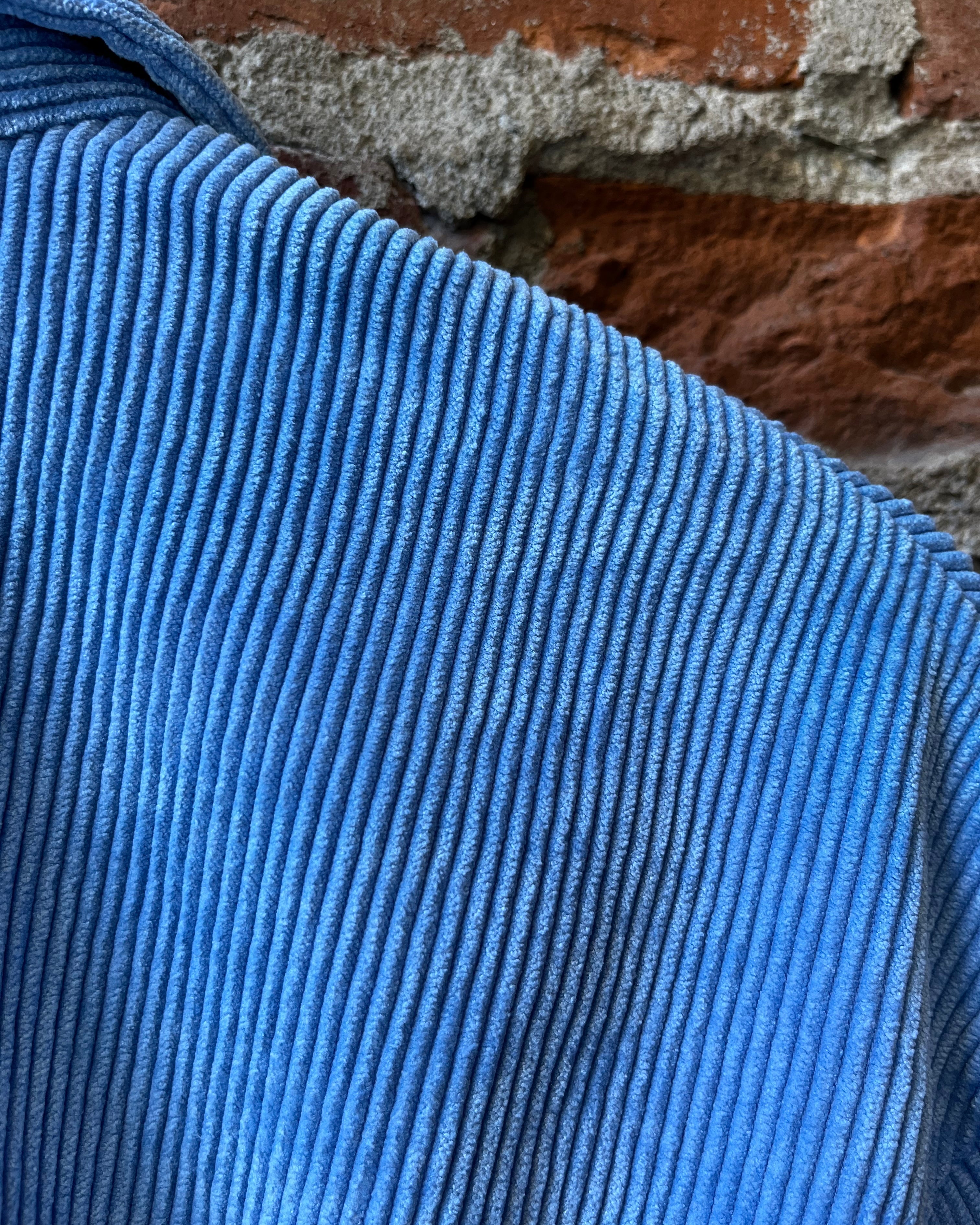 0039 Italy Dora Blouse - Blue - Sloane Boutique