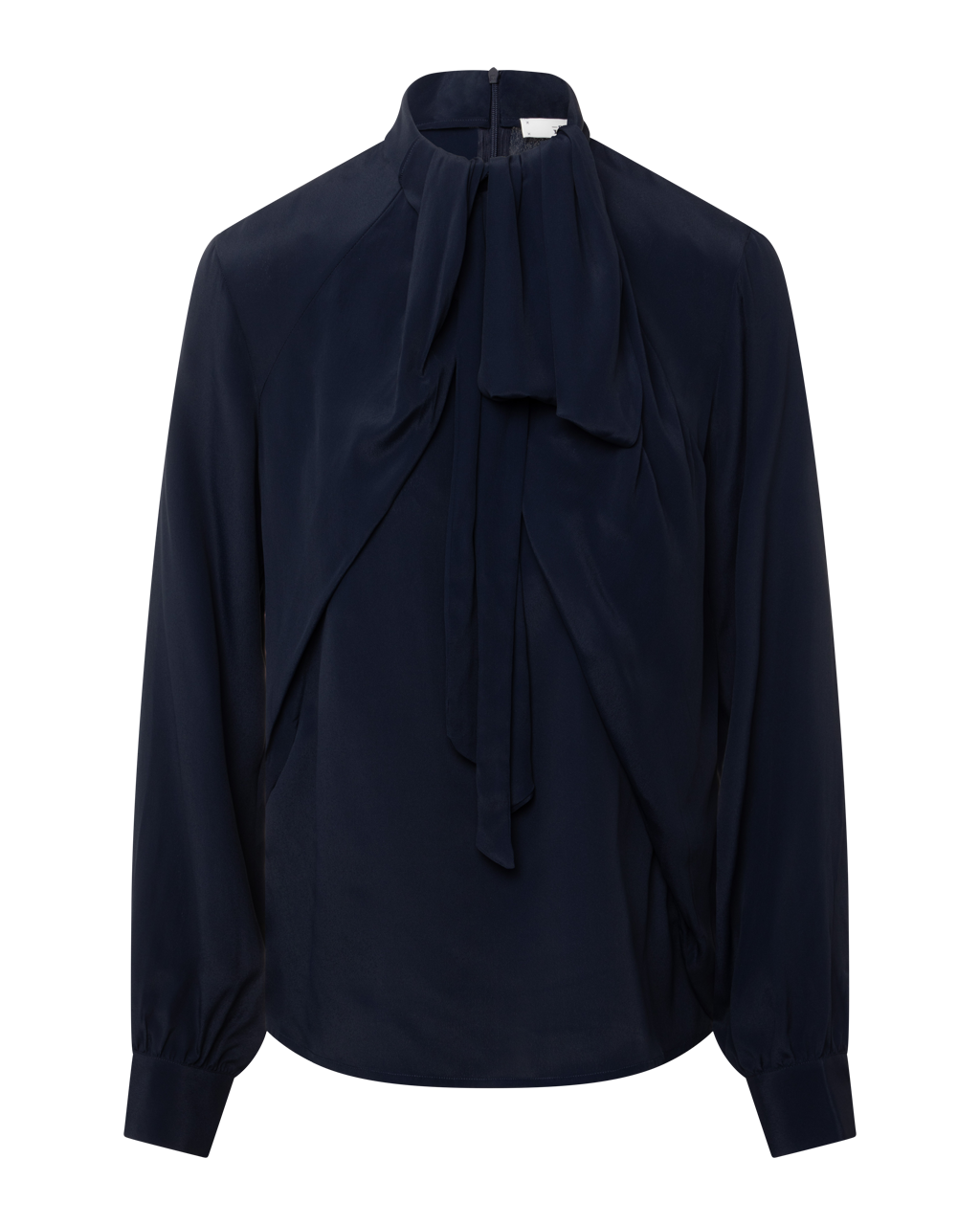0039 Italy Dorothea Blouse - Navy Women's Tops - Sloane Boutique