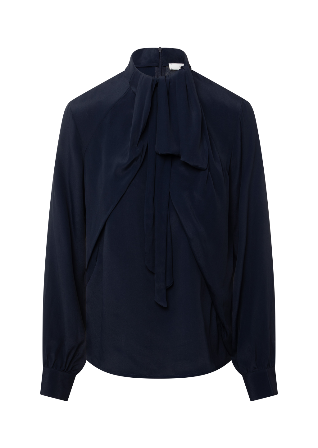 0039 Italy Dorothea Blouse - Navy Women's Tops - Sloane Boutique