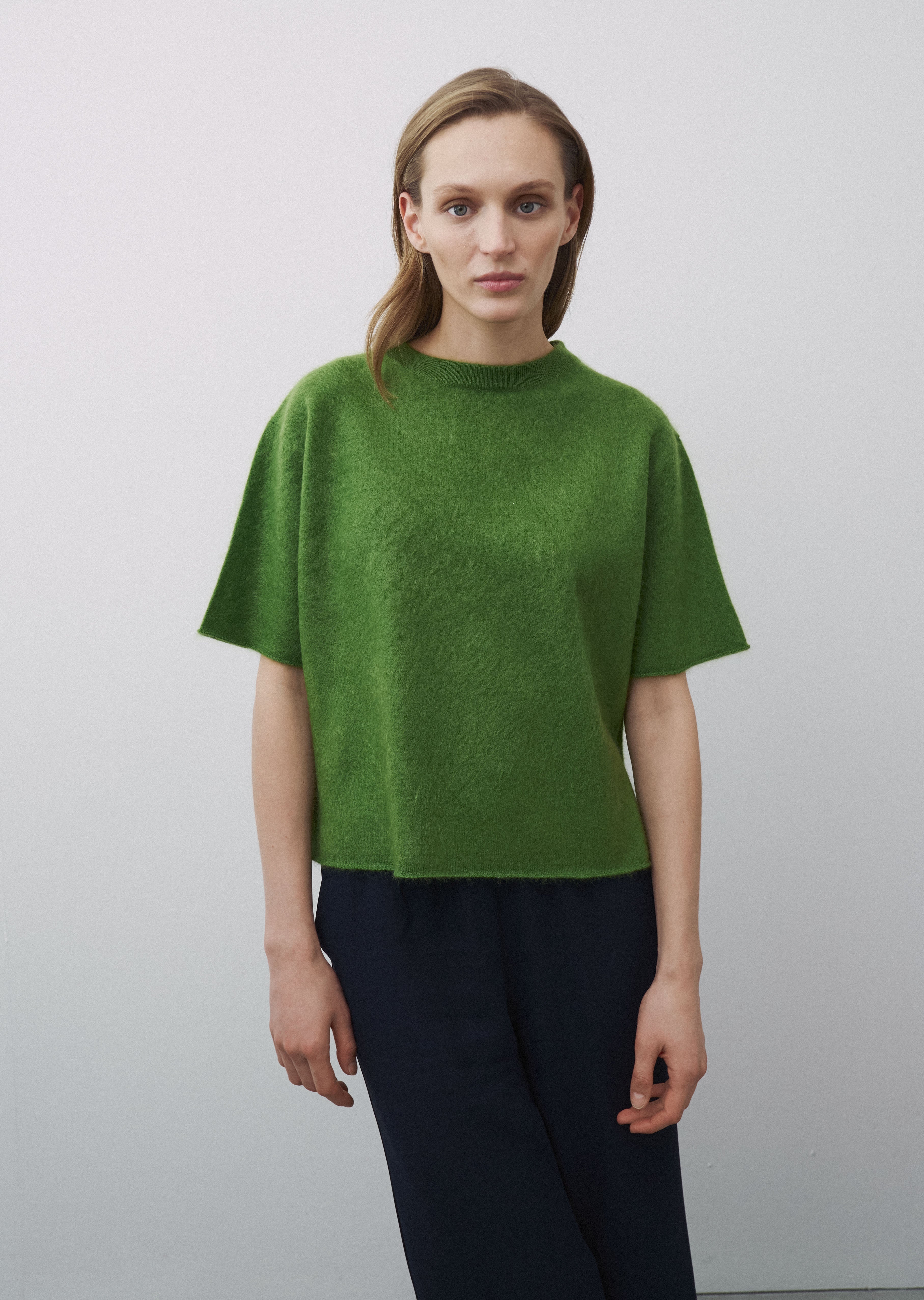 0039 Italy Ines Pullover - Green Women's Tops - Sloane Boutique