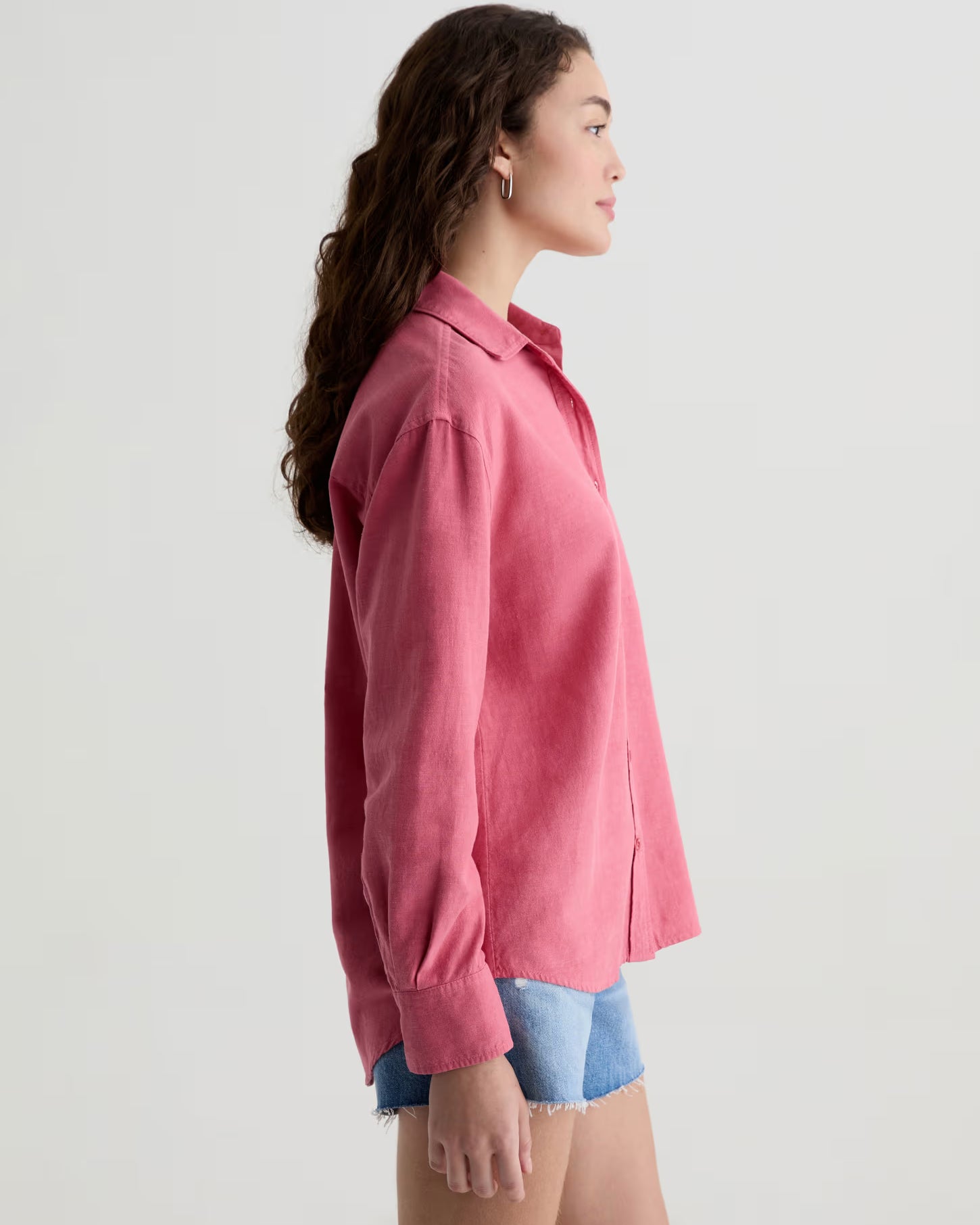 AG Jeans Addison Shirt - Peony Women's Tops - Sloane Boutique
