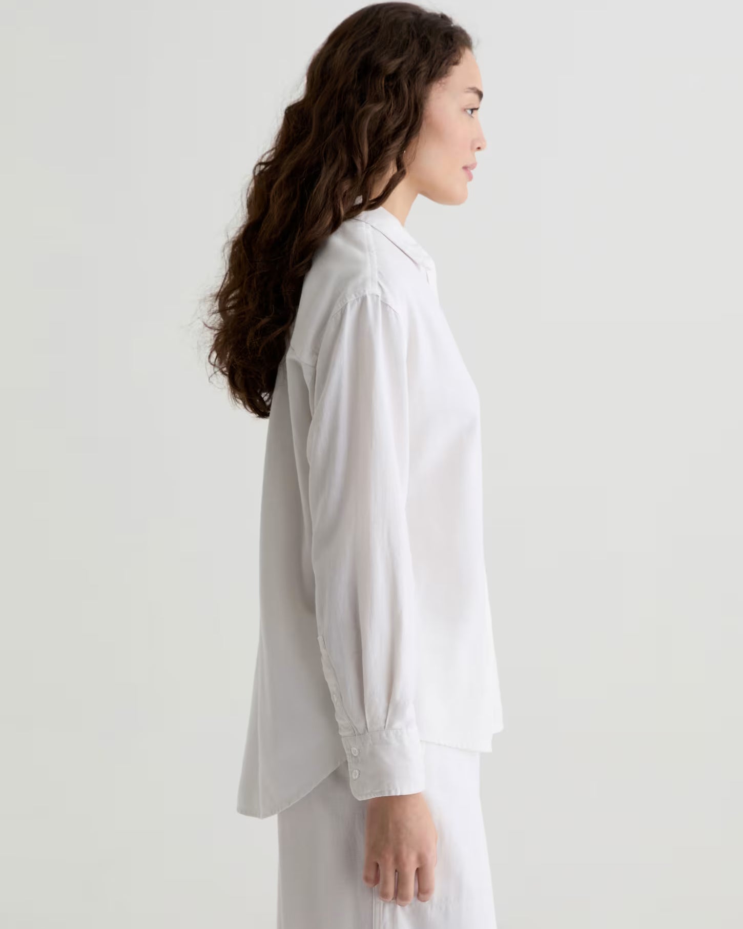 AG Jeans Addison Shirt - White Women's Tops - Sloane Boutique