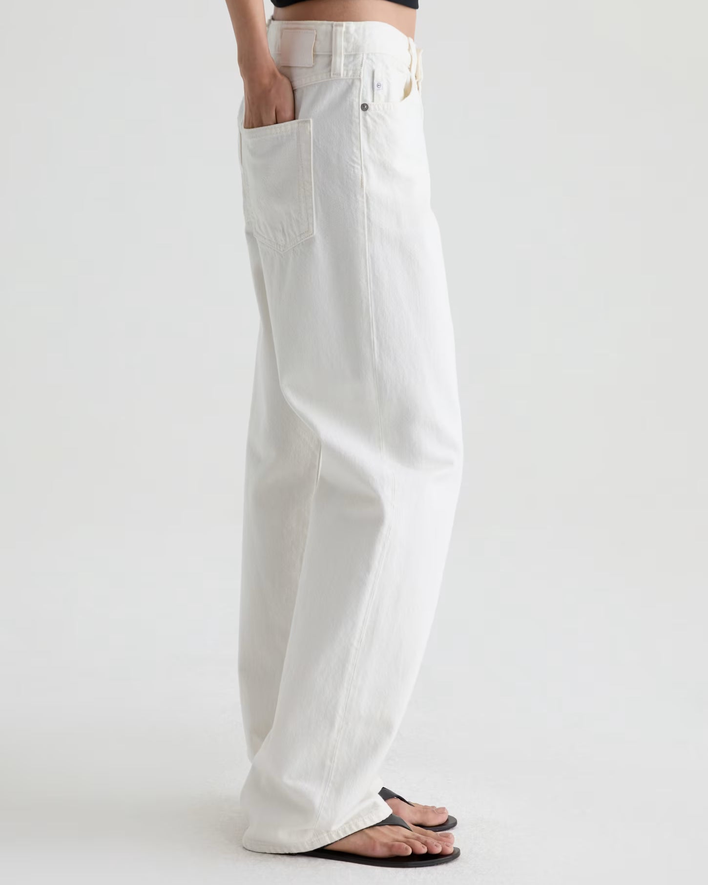 AG Jeans Billie - Powder Women's Bottoms - Sloane Boutique
