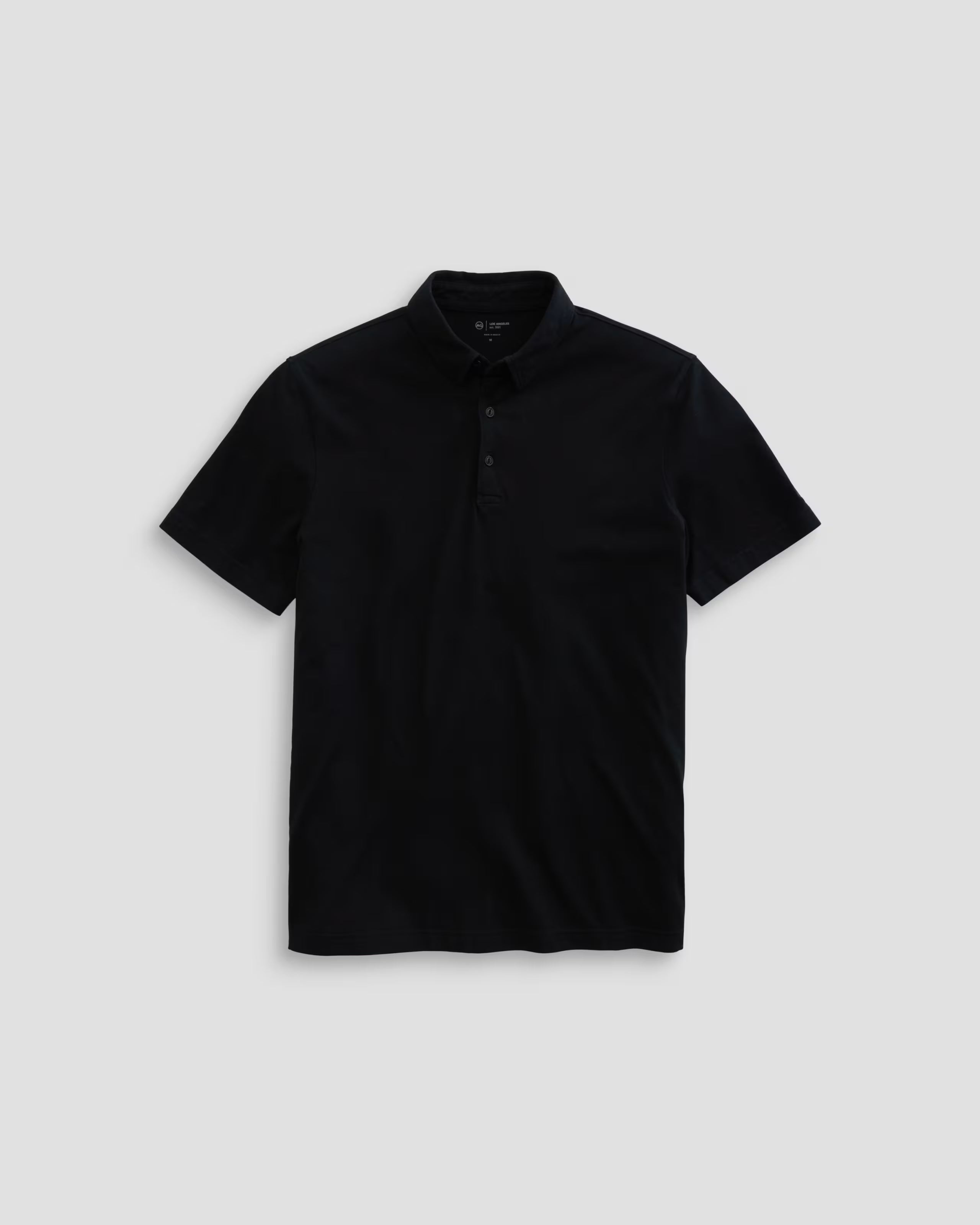 AG Jeans Bryce Polo S/S - True Black Men's Tops - Sloane Boutique