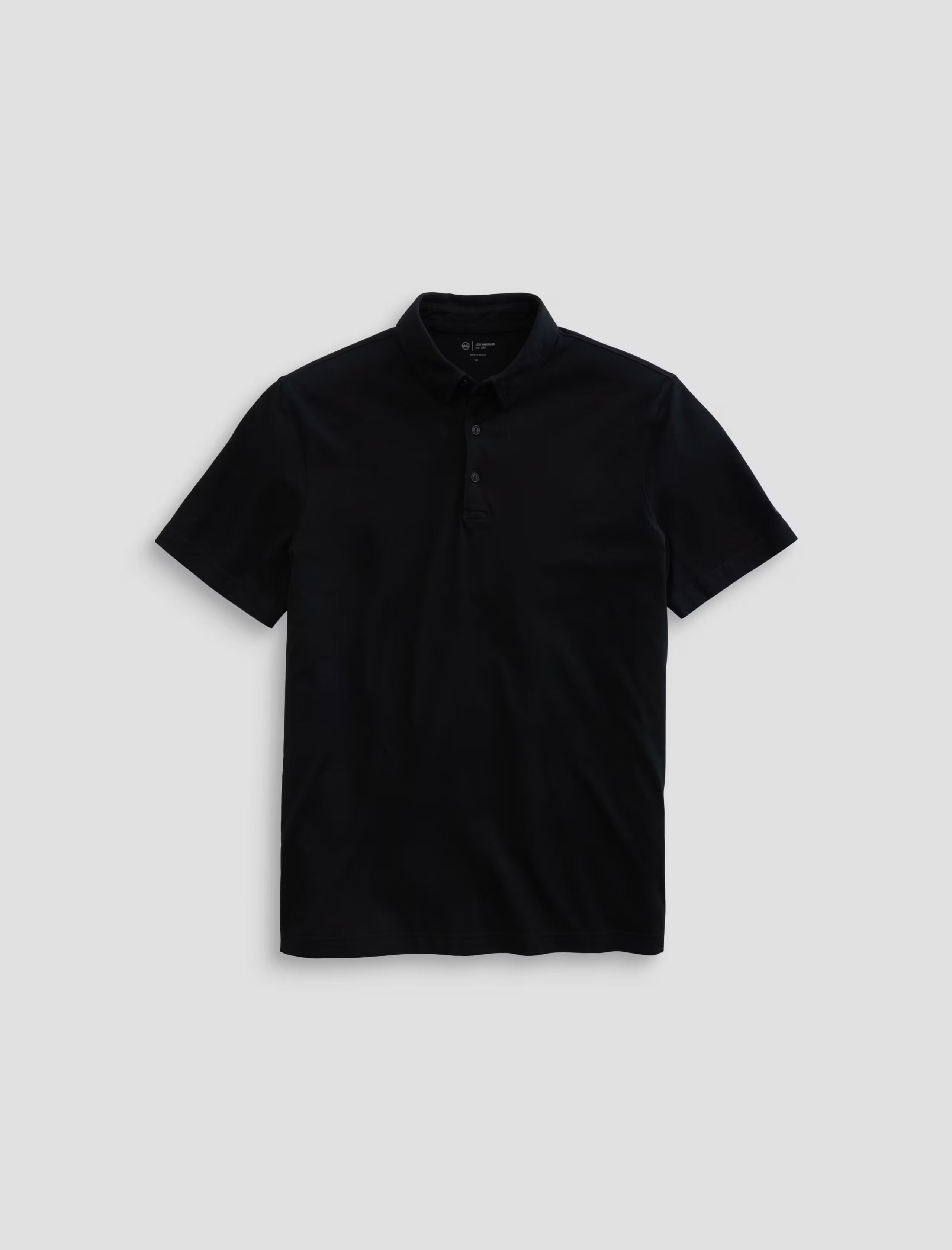AG Jeans Bryce Polo S/S - True Black Men's Tops - Sloane Boutique