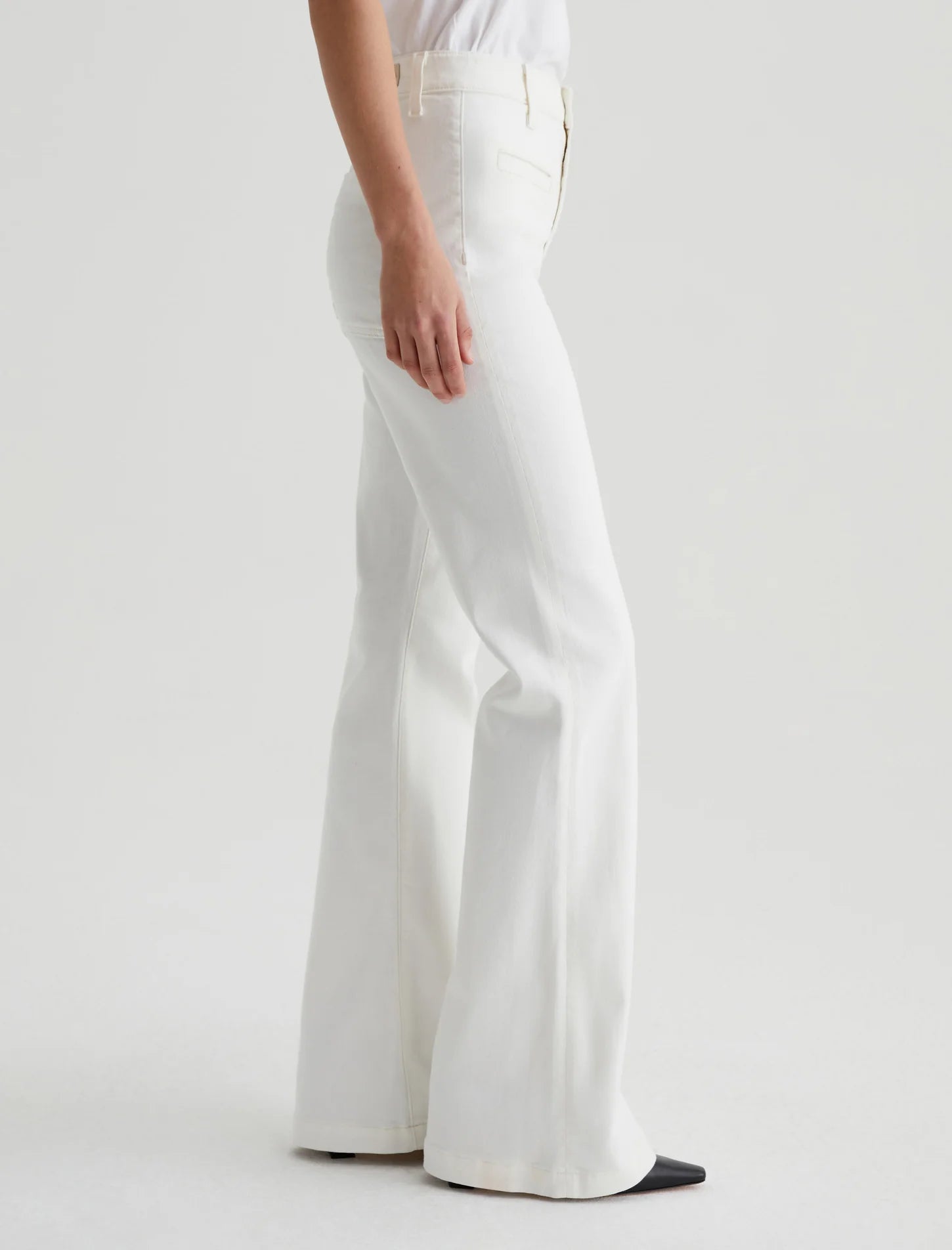 AG Jeans Desi Pant - Powder Women's Bottoms - Sloane Boutique