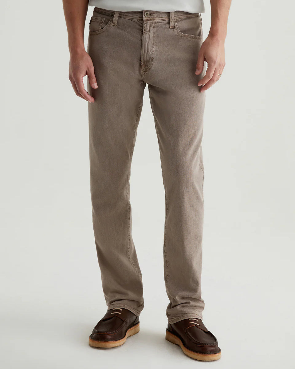 AG Jeans Everett Slim Straight Pant - Sulfur Amber Dust Sale Bottoms - Sloane Boutique