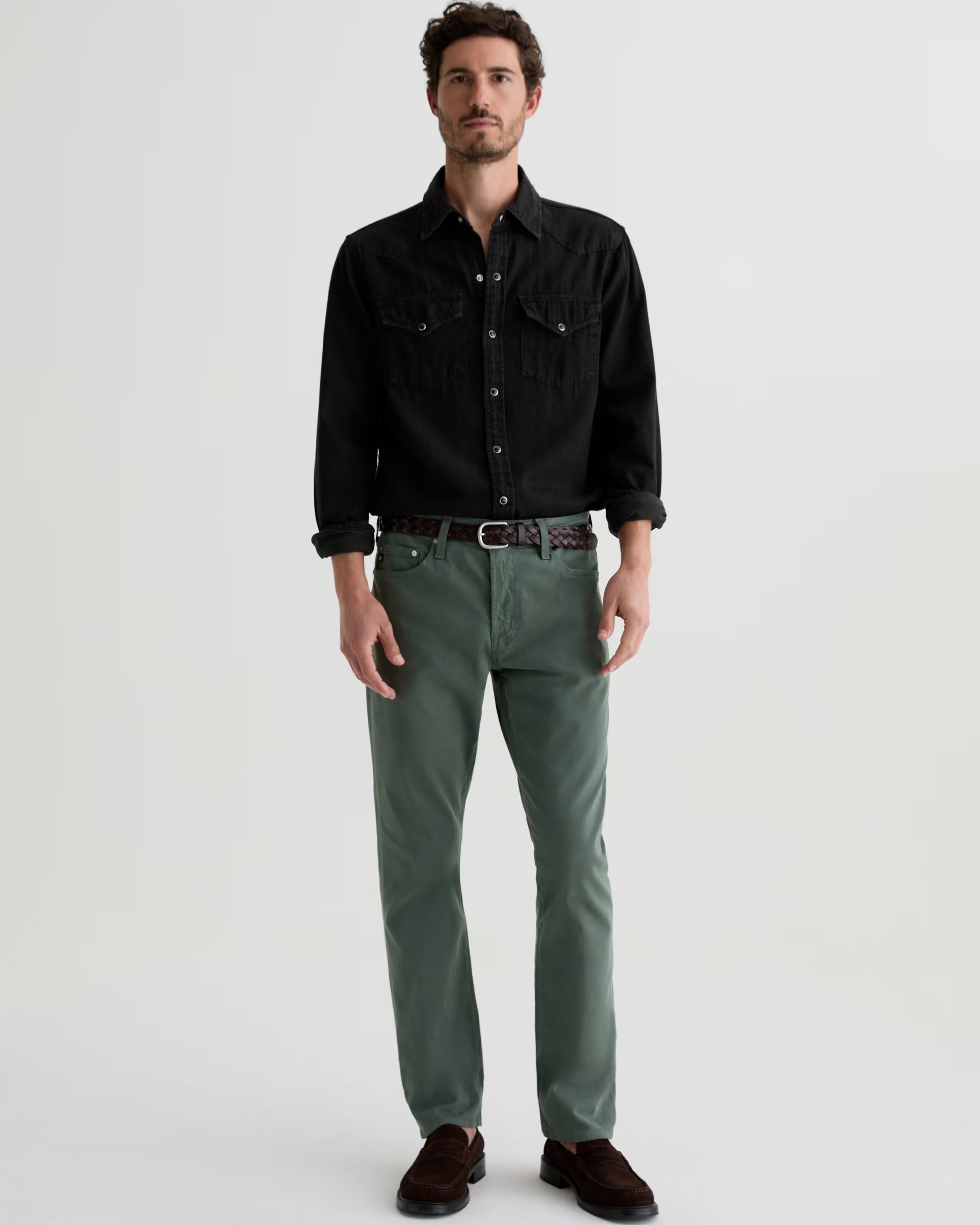 AG Jeans Everett Slim Straight SUD - Cypress Lake Men's Bottoms - Sloane Boutique