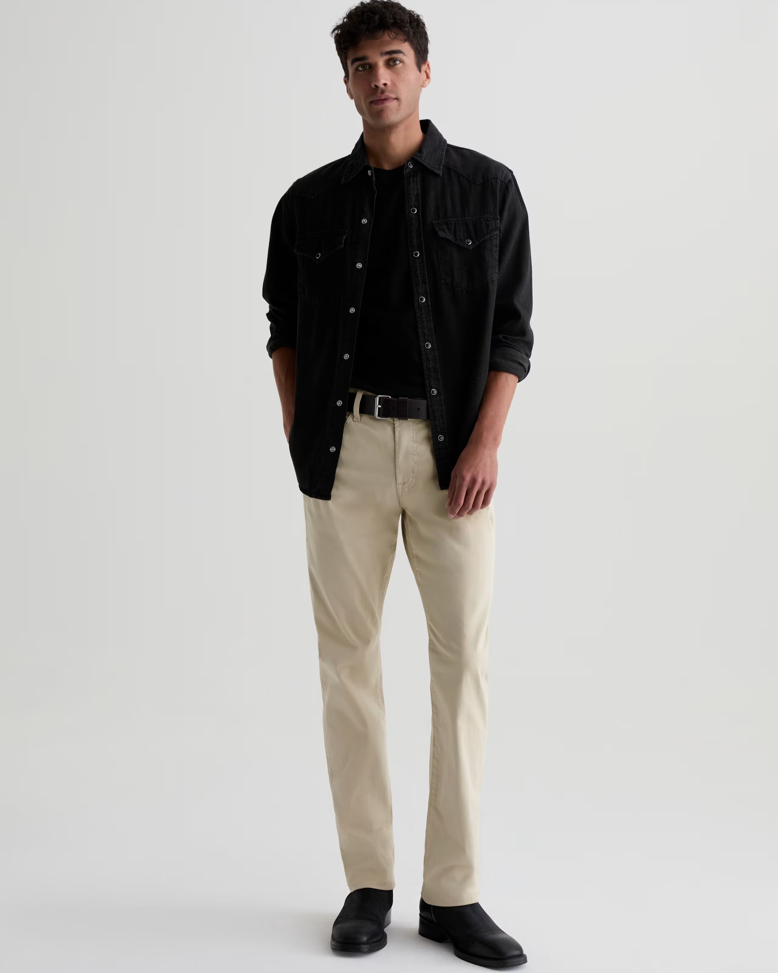 AG Jeans Everett Straight - Coastal Pebble SUD Men's Bottoms - Sloane Boutique