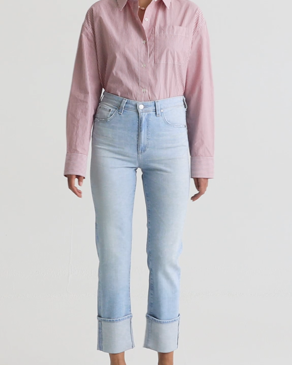 AG Jeans Saige Crop - 24 Years Sunkissed Sale Bottoms - Sloane Boutique