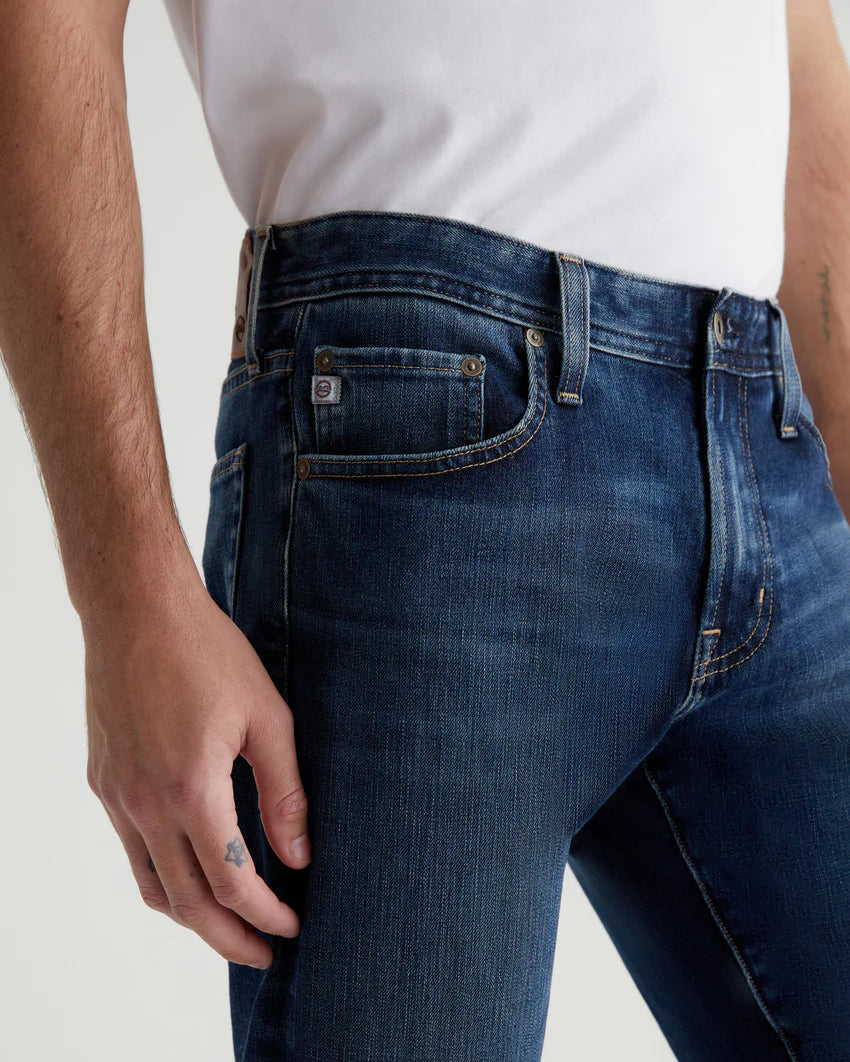 AG Jeans Tellis Slim Straight Denim - Stone Lagoon Men's Bottoms - Sloane Boutique