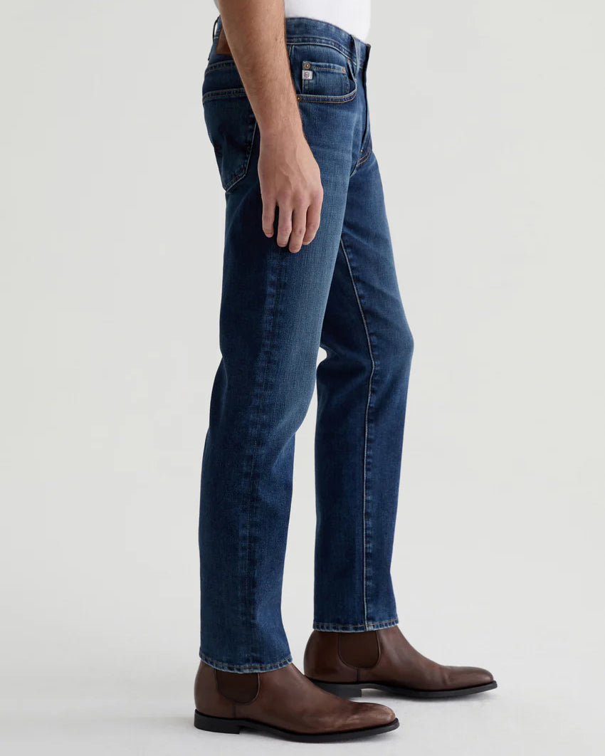 AG Jeans Tellis Slim Straight Denim - Stone Lagoon Men's Bottoms - Sloane Boutique