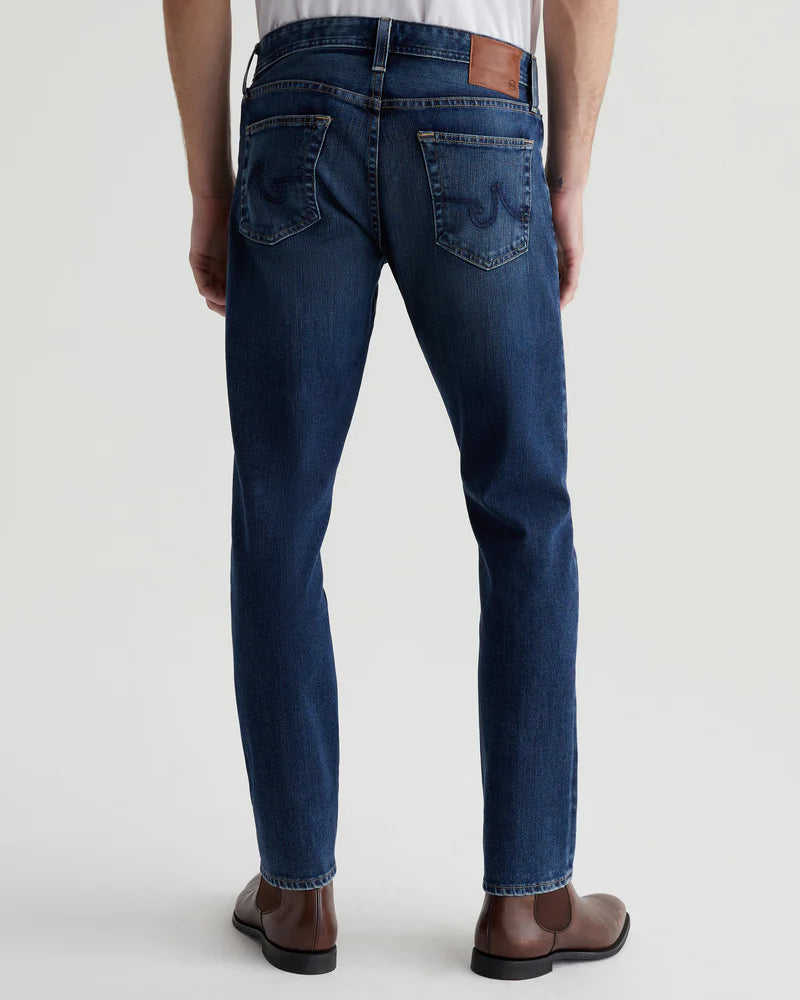 AG Jeans Tellis Slim Straight Denim - Stone Lagoon Men's Bottoms - Sloane Boutique