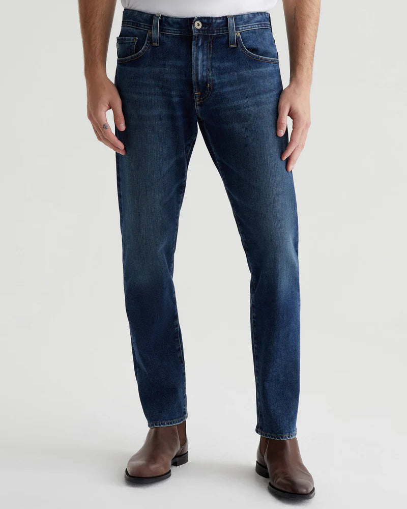AG Jeans Tellis Slim Straight Denim - Stone Lagoon Men's Bottoms - Sloane Boutique
