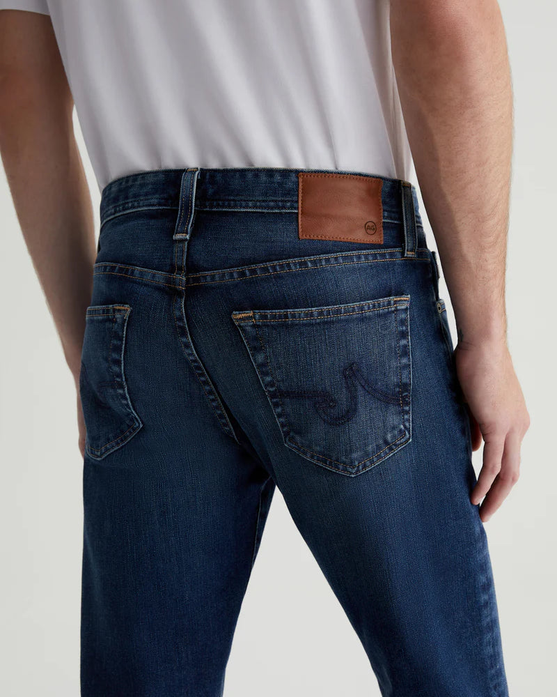 AG Jeans Tellis Slim Straight Denim - Stone Lagoon Men's Bottoms - Sloane Boutique