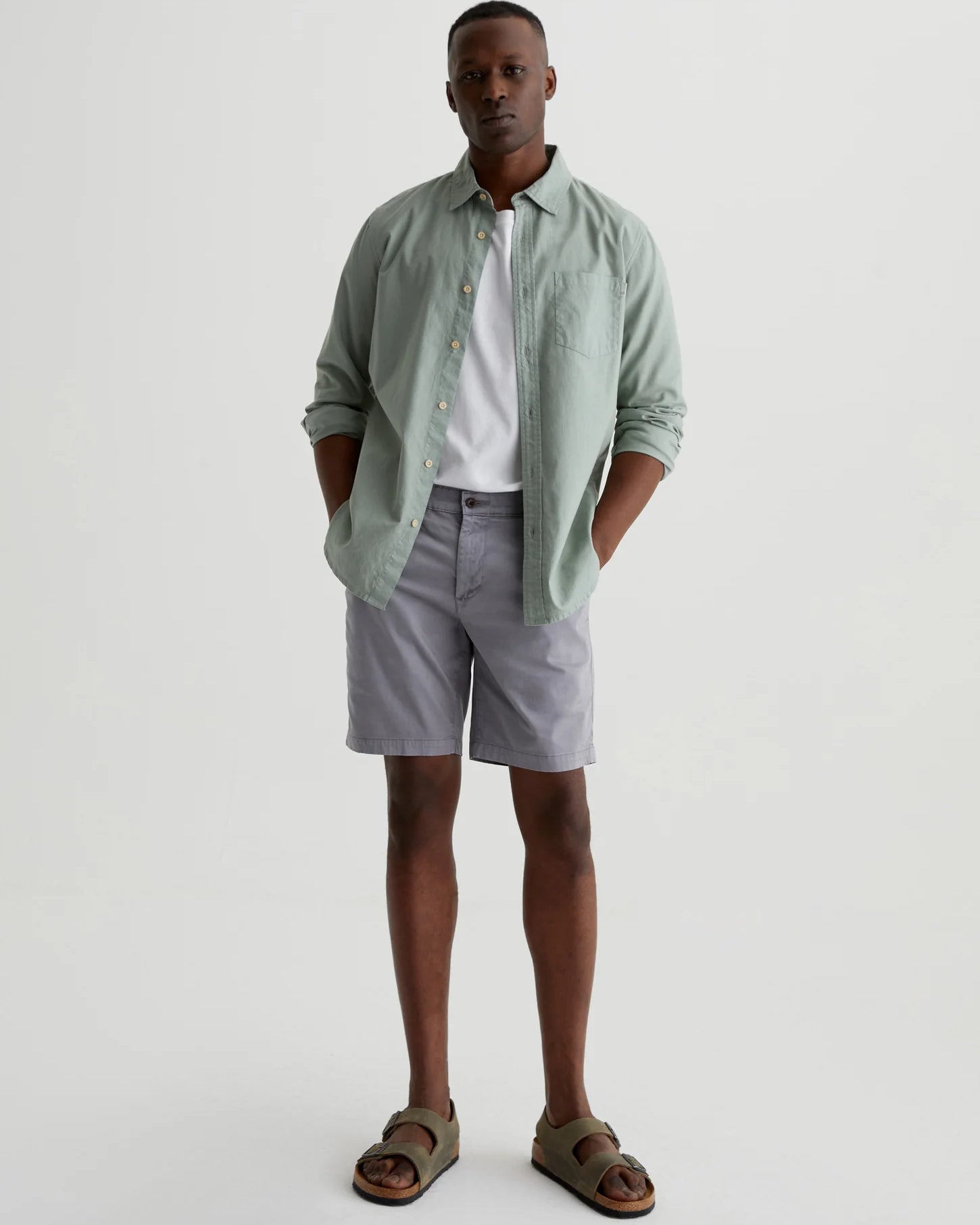 AG Jeans Wanderer Short - Sulfur Ocean Breeze Men's Bottoms - Sloane Boutique