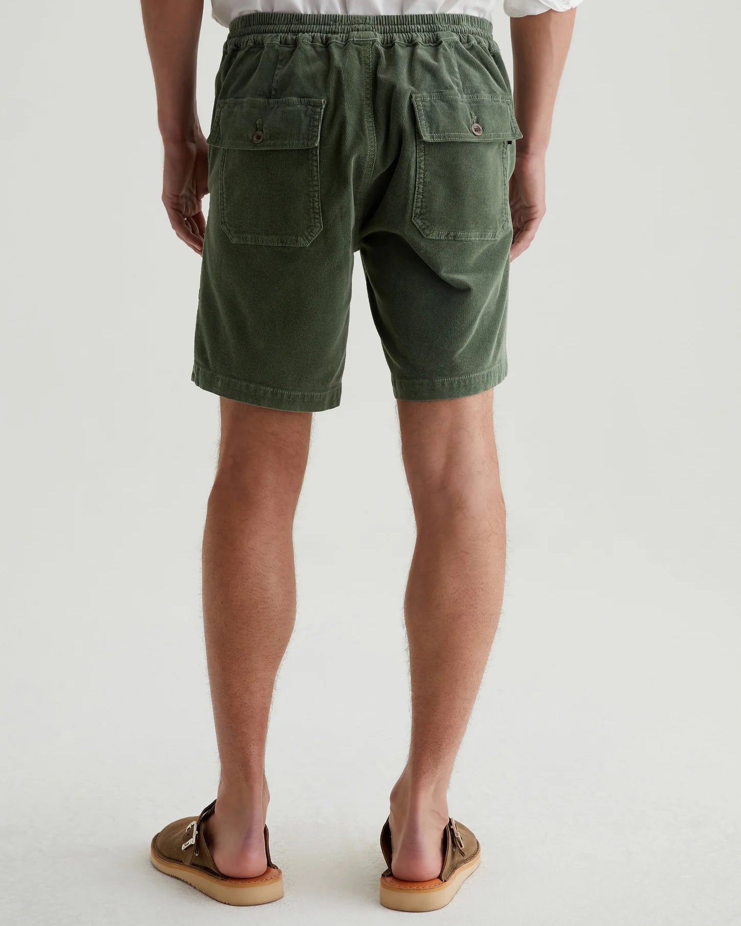 AG Jeans Wells Short - Sulfur Seaside Sage Sale Bottoms - Sloane Boutique