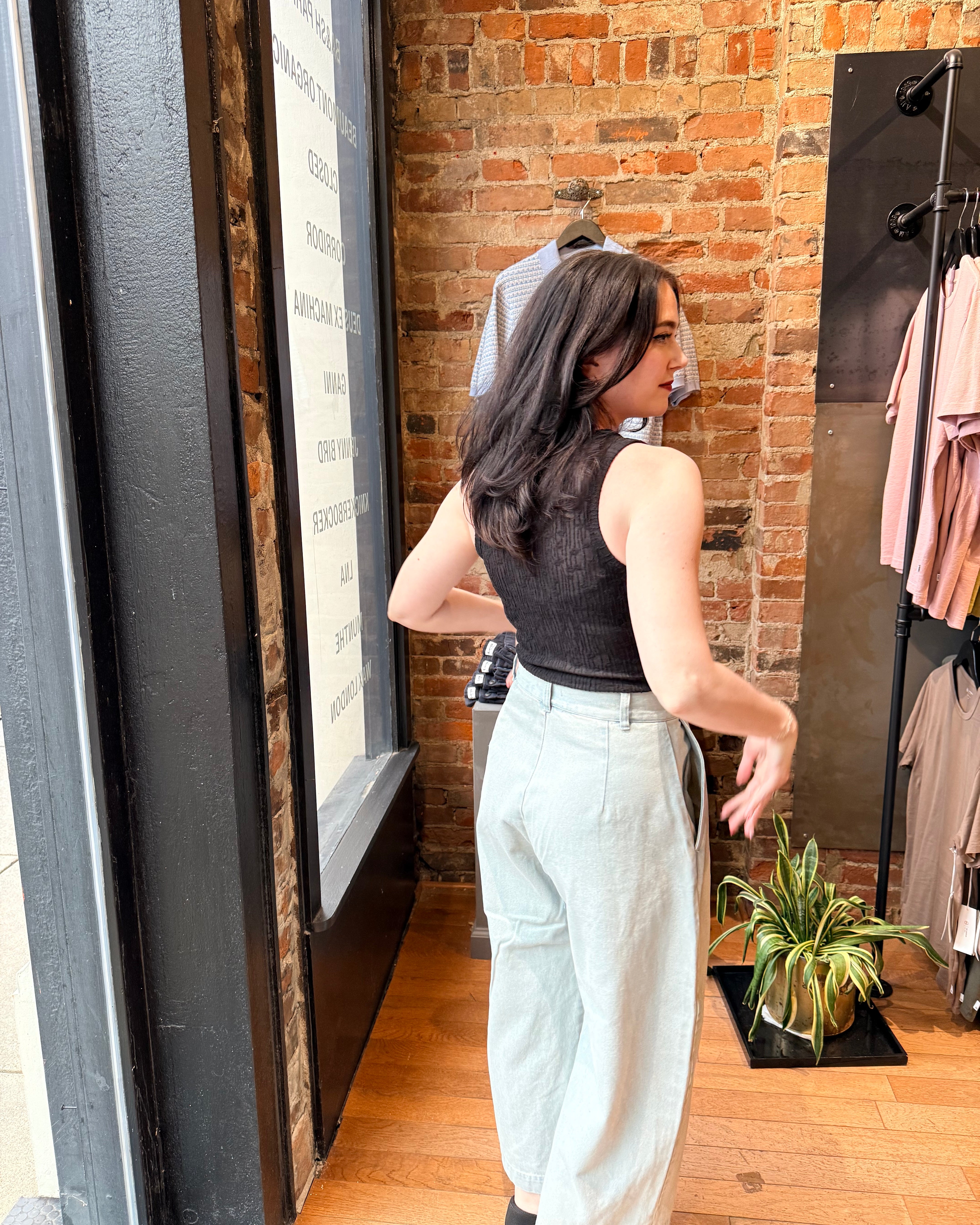 Ali Golden Fitted Tank - Black Flower Women's Tops - Sloane Boutique