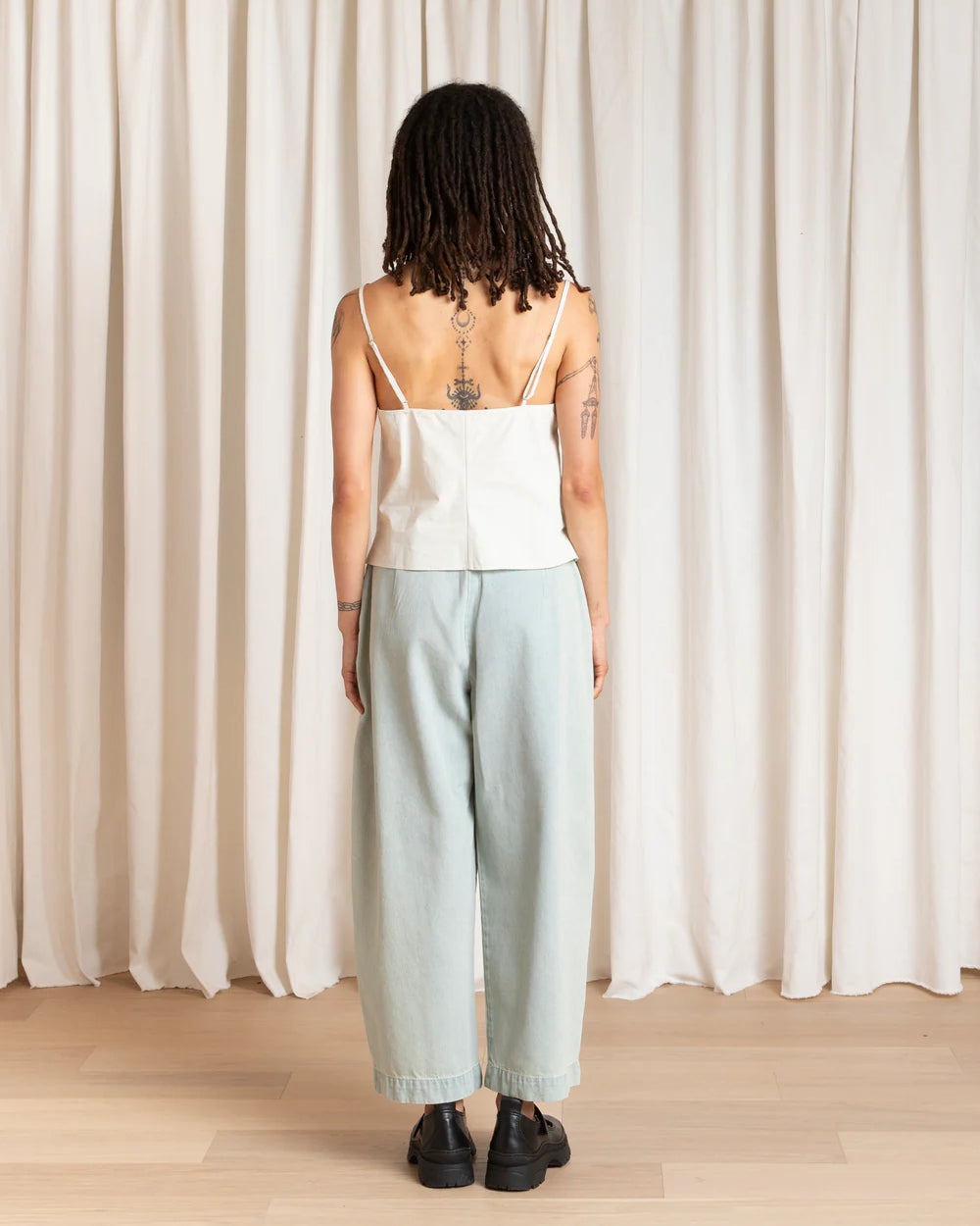 Ali Golden Loose Barrel Pant - Light Denim Women's Bottoms - Sloane Boutique