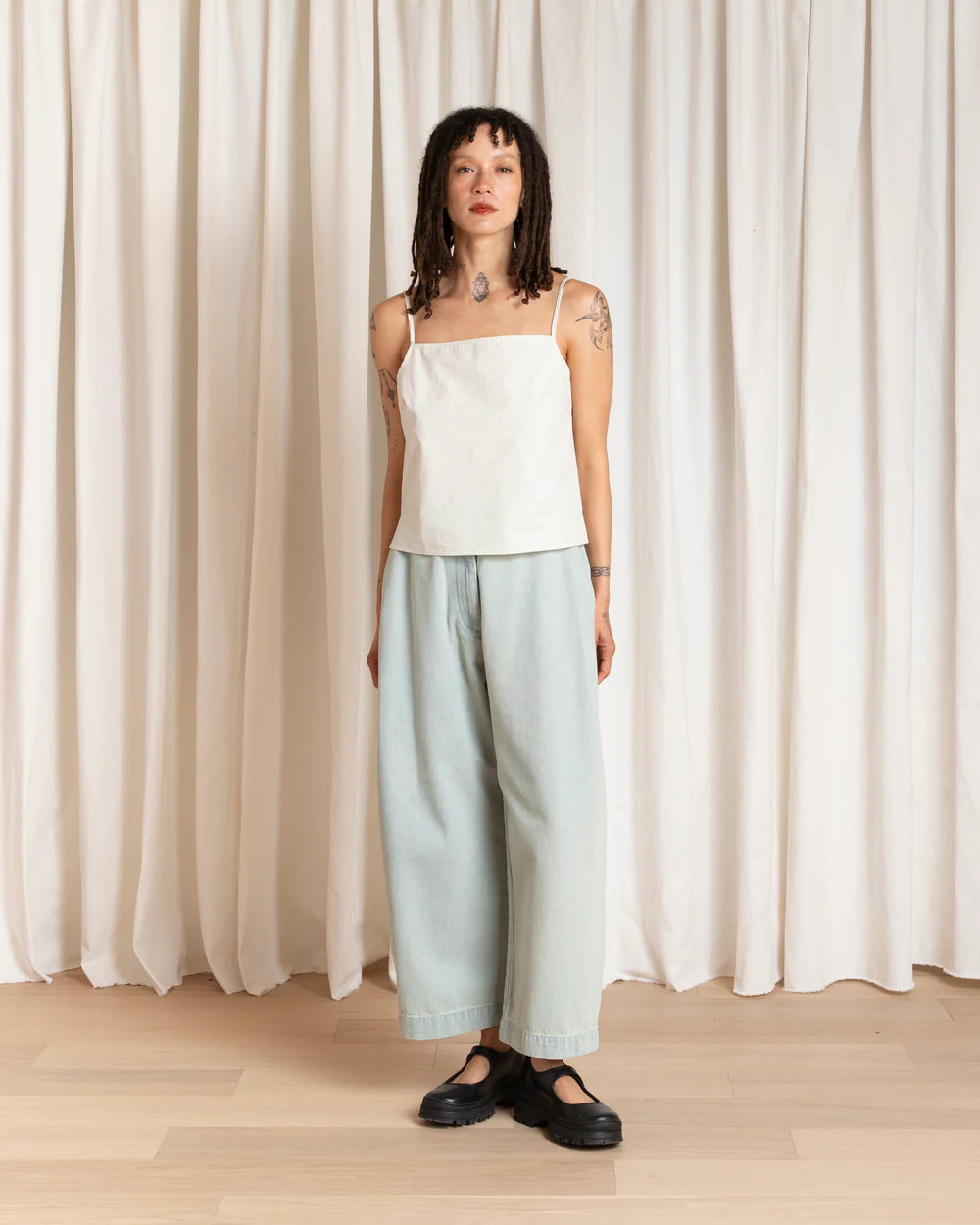 Ali Golden Loose Barrel Pant - Light Denim Women's Bottoms - Sloane Boutique