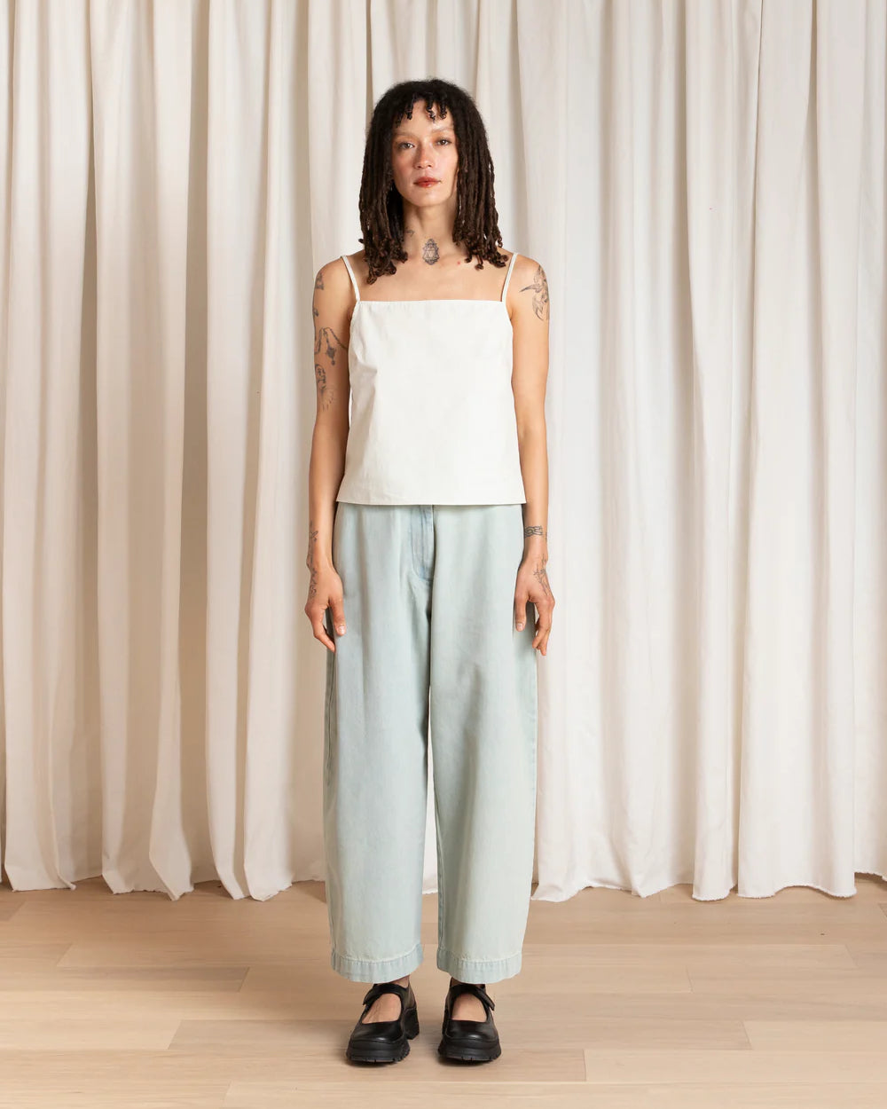 Ali Golden Loose Barrel Pant - Light Denim Women's Bottoms - Sloane Boutique