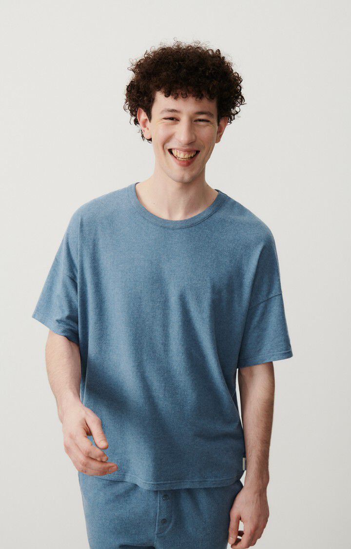 American Vintage Men's Ypawood Tee - Thunder Melange Men's Tops - Sloane Boutique