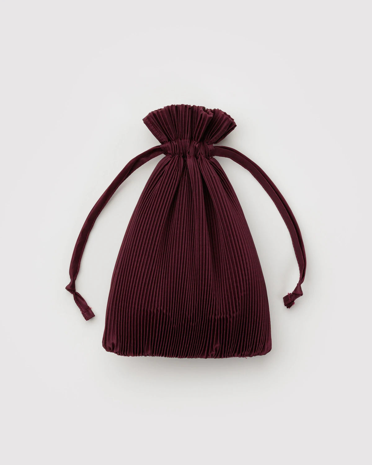 BAGGU Pleated Baggu - Mahogany Handbags - Sloane Boutique