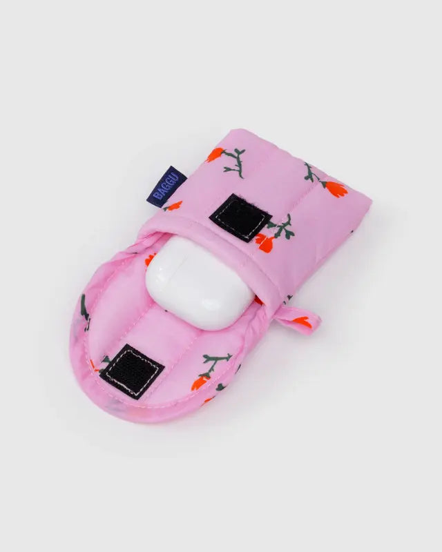 BAGGU Puffy Earbuds Case - Painted Wildflower Accessories - Sloane Boutique
