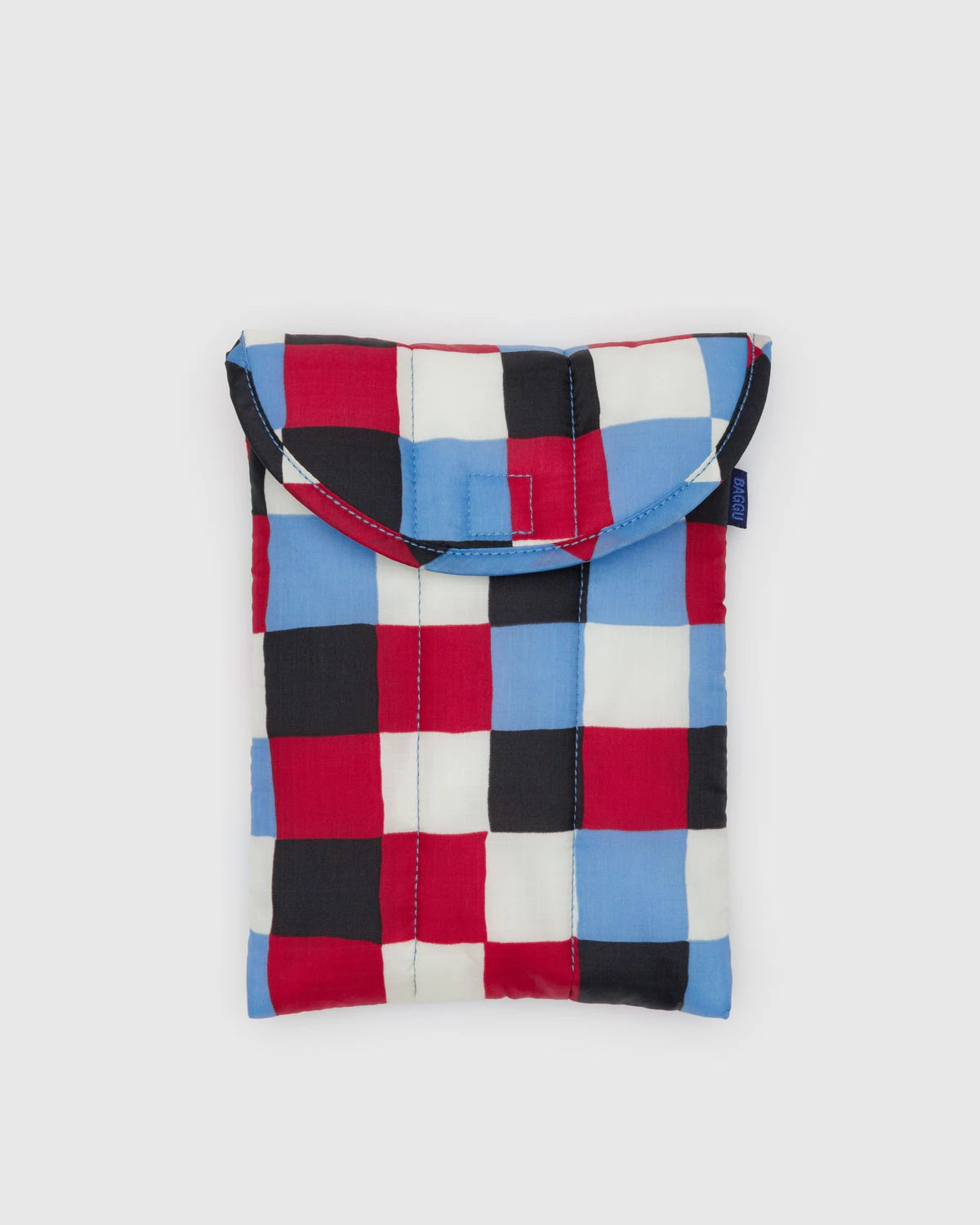 BAGGU Puffy Tablet Sleeve - Painted Check Accessories - Sloane Boutique