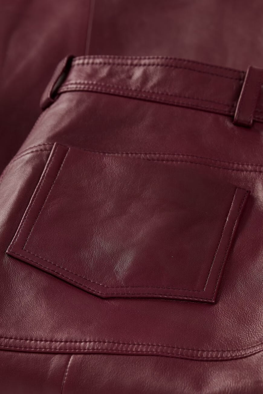 Bash Paris Assia Skirt - Bordeaux Women's Bottoms - Sloane Boutique