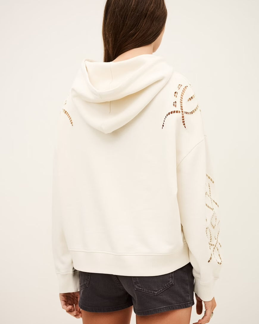 Bash Paris Beni Hoodie- Ecru Women's Tops - Sloane Boutique