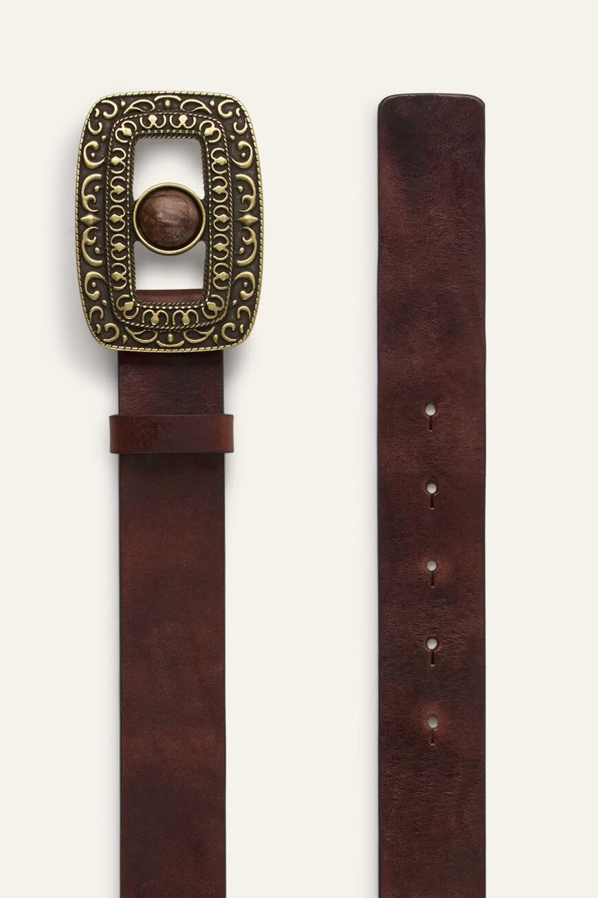 Bash Paris Boni Belt - Brown Accessories - Sloane Boutique
