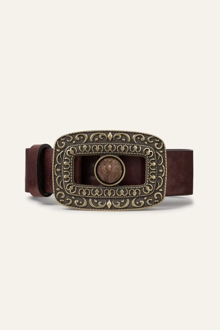 Bash Paris Boni Belt - Brown Accessories - Sloane Boutique