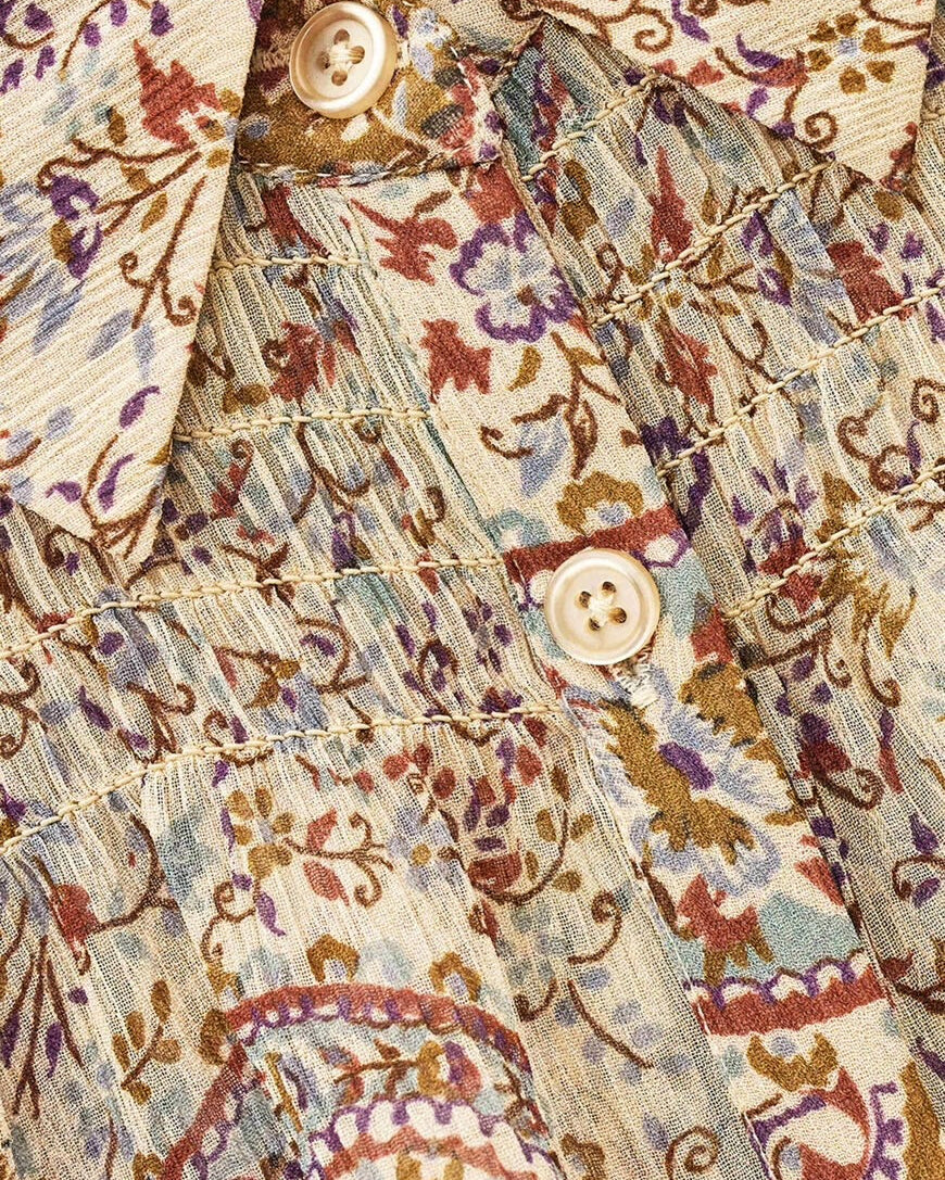 Bash Paris Cleo Blouse - Blue Women's Tops - Sloane Boutique