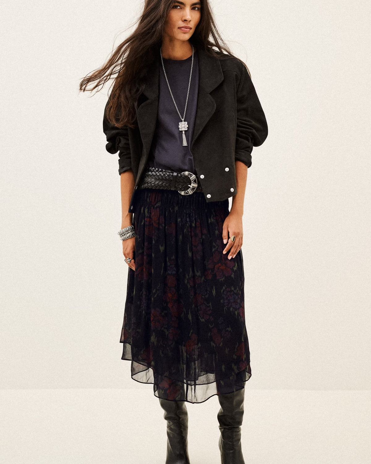 Bash Paris Delea Skirt - Black Women's Bottoms - Sloane Boutique