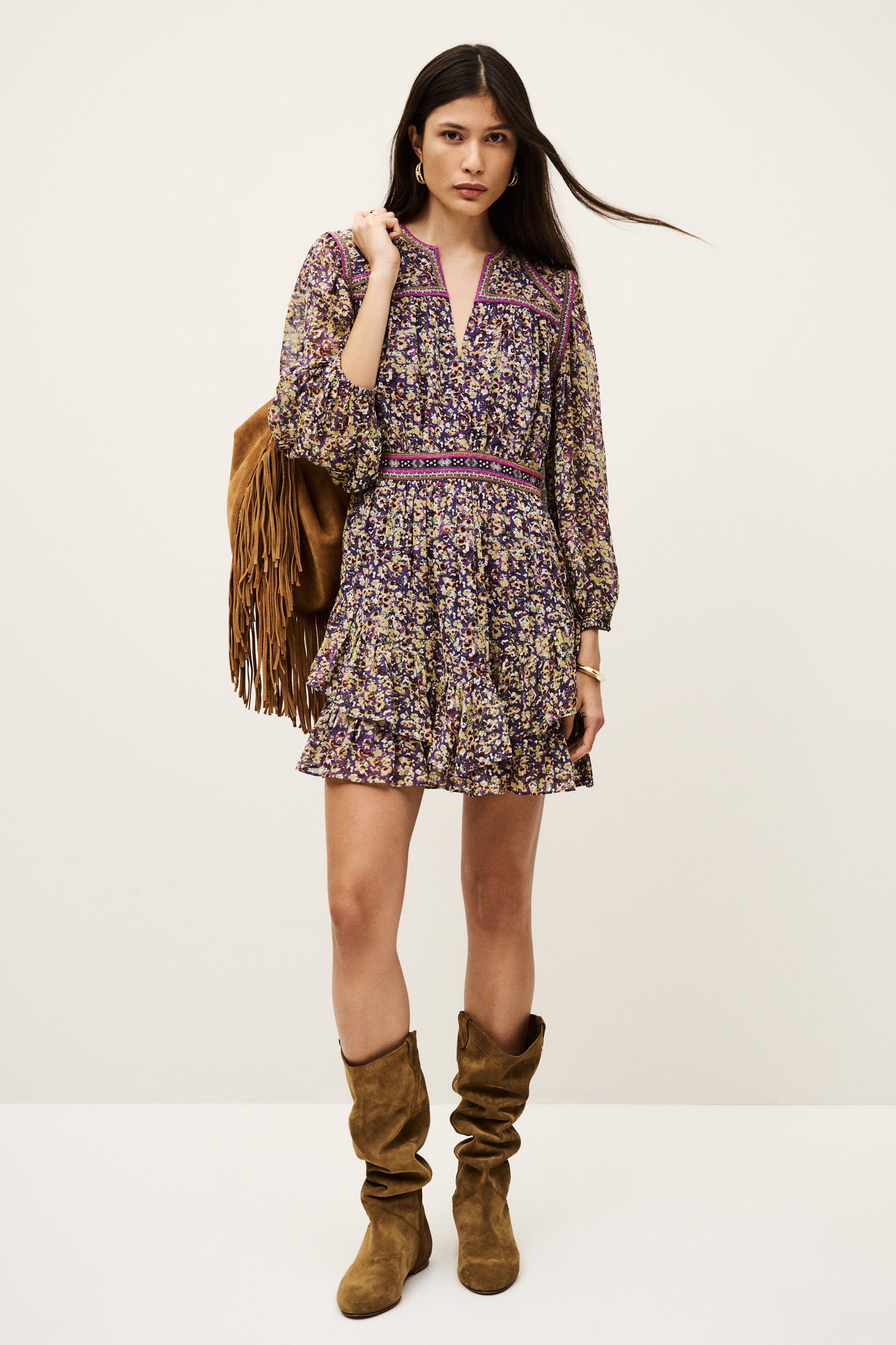 Bash Paris Loly Dress - Violet Dresses - Sloane Boutique