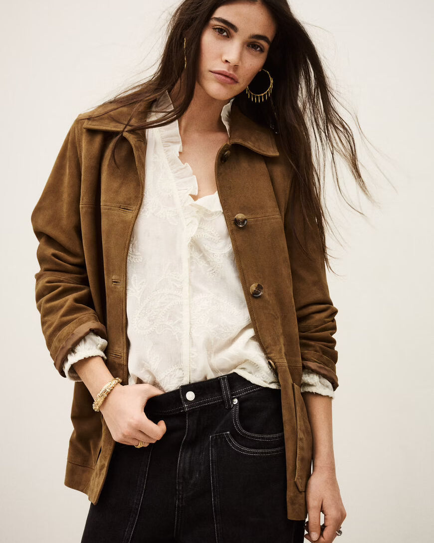 Bash Paris Mario Jacket - Cognac Outerwear - Sloane Boutique