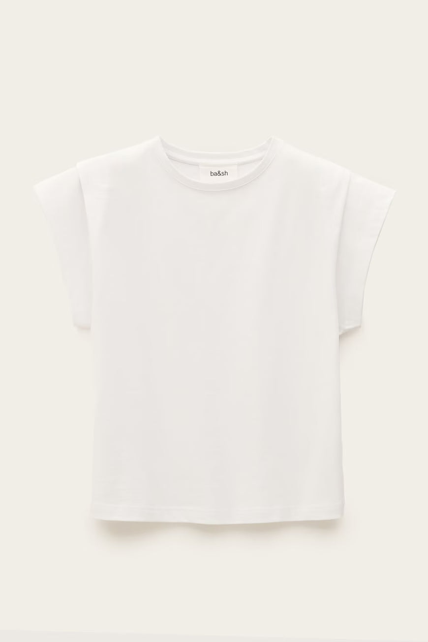Bash Paris Pio Tee - White Women's Tops - Sloane Boutique