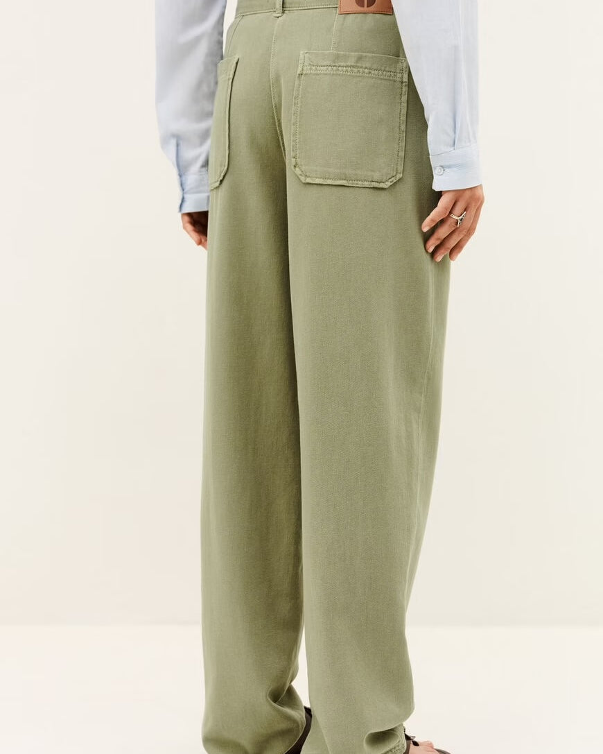 Bash Paris Raja Pants - Green Women's Bottoms - Sloane Boutique