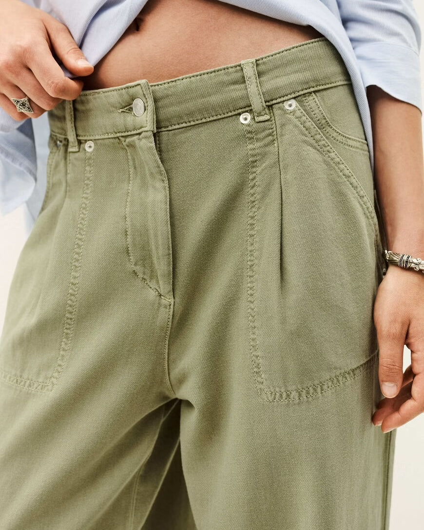 Bash Paris Raja Pants - Green Women's Bottoms - Sloane Boutique