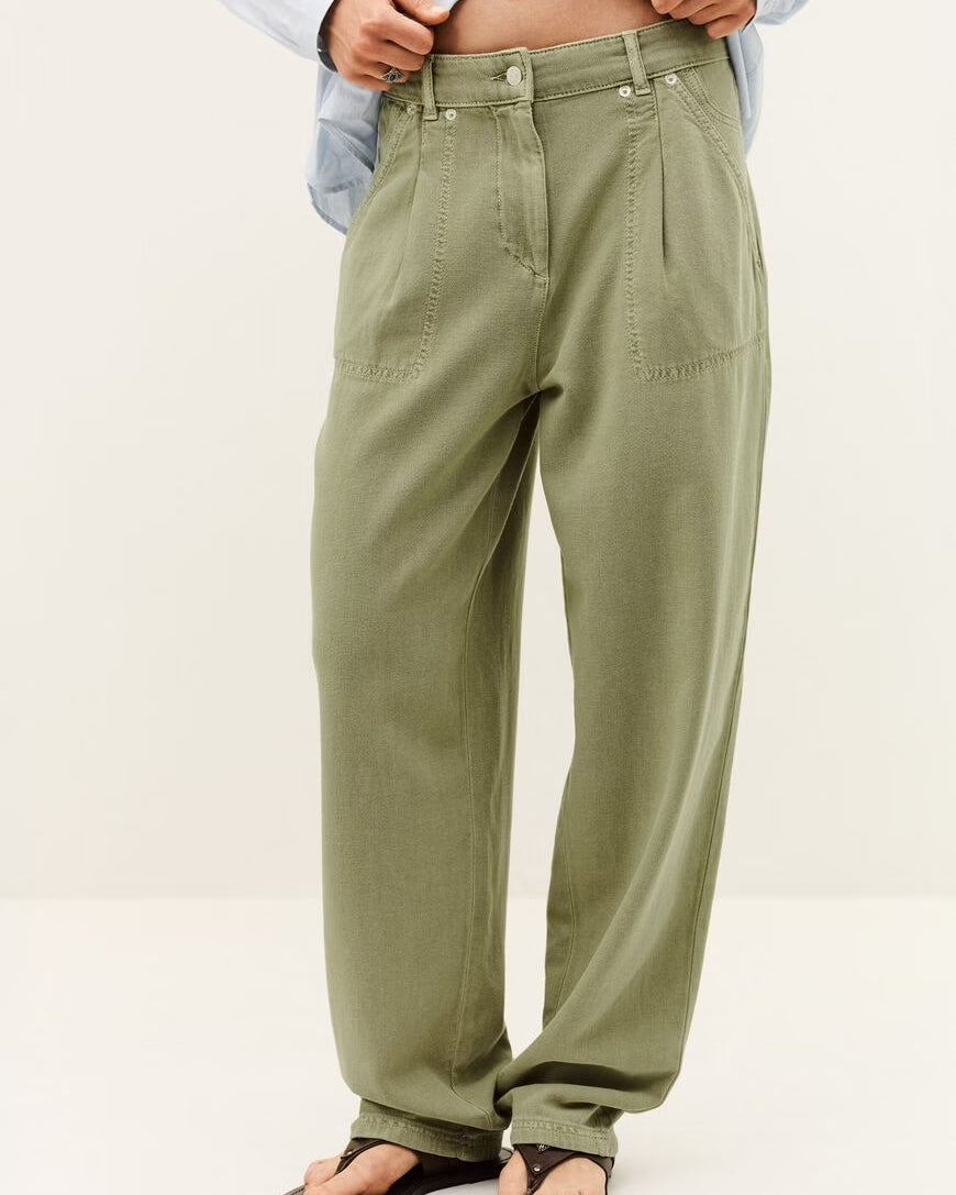Bash Paris Raja Pants - Green Women's Bottoms - Sloane Boutique