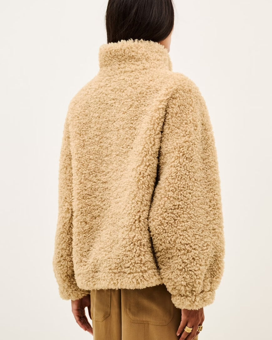 Bash Paris Sonjo Coat - Beige Outerwear - Sloane Boutique