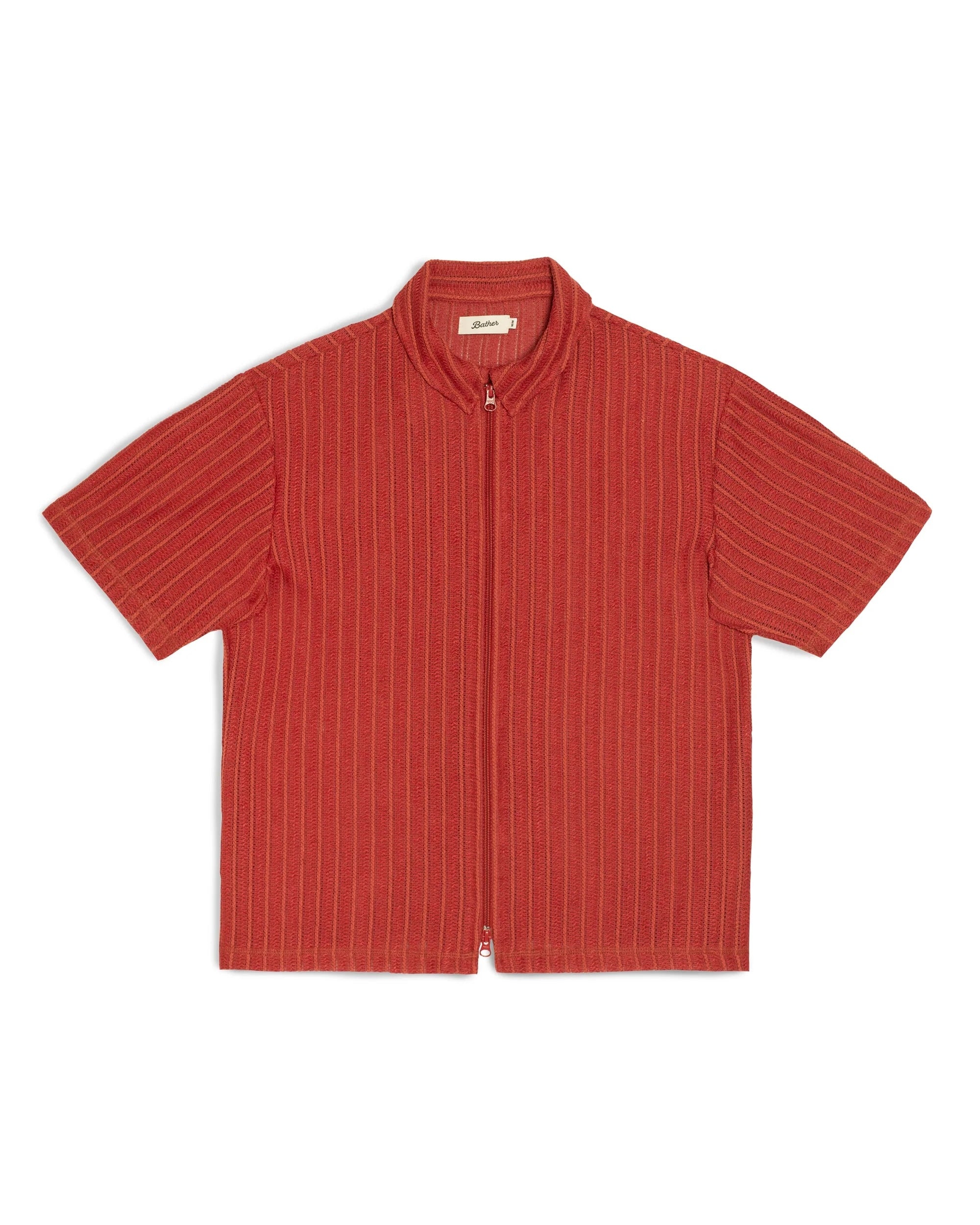 Bather Salsa Drifter Tour Shirt - Red Men's Tops - Sloane Boutique