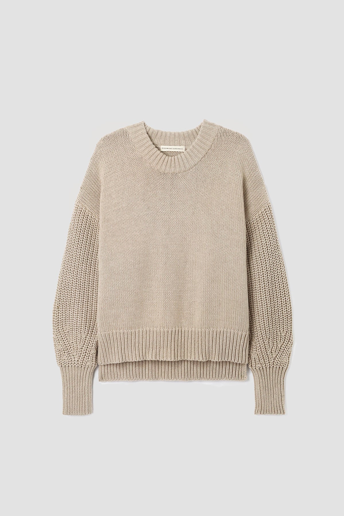 Beaumont Organic Emmy Sweater - Beige Women's Tops - Sloane Boutique