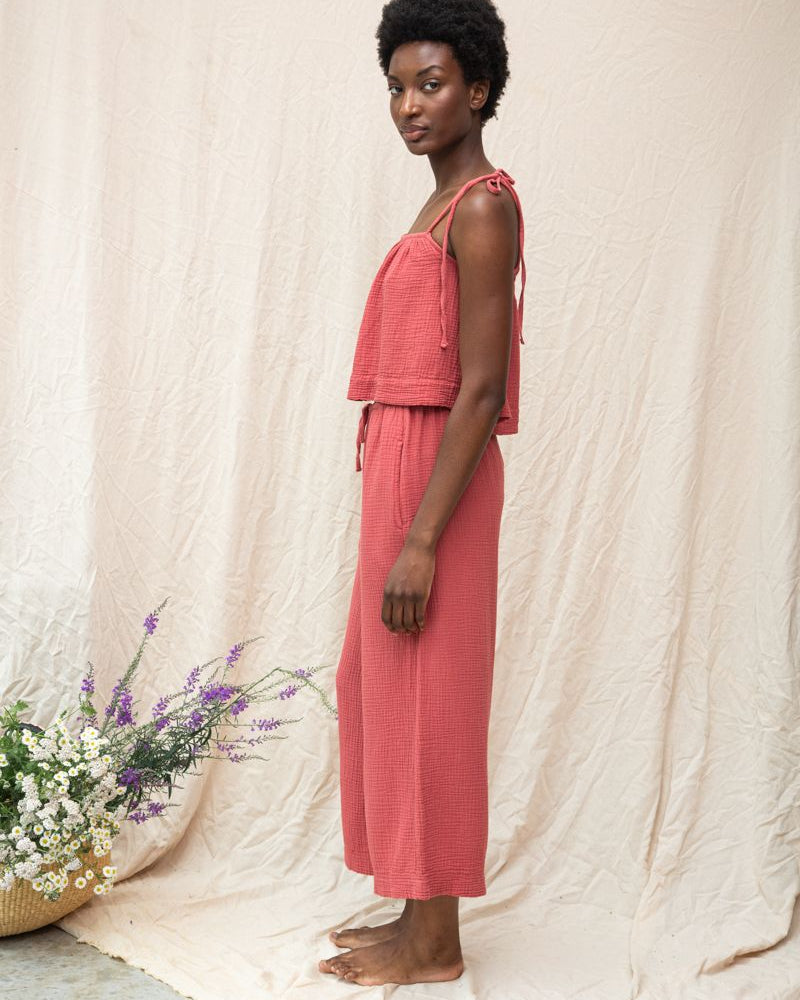 Beaumont Organic Janis Top - Rose sale tops - Sloane Boutique