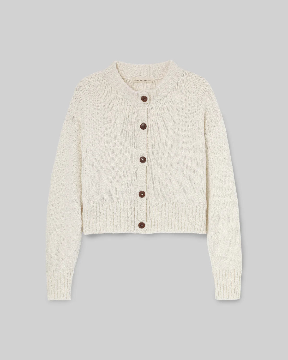 Beaumont Organic Sugi Knit Cardigan - Off White Women's Tops - Sloane Boutique