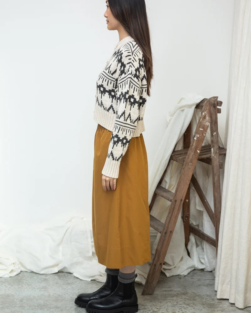 Beaumont Organic Sugi-Sue Cardigan - Ecru Marl Women's Tops - Sloane Boutique