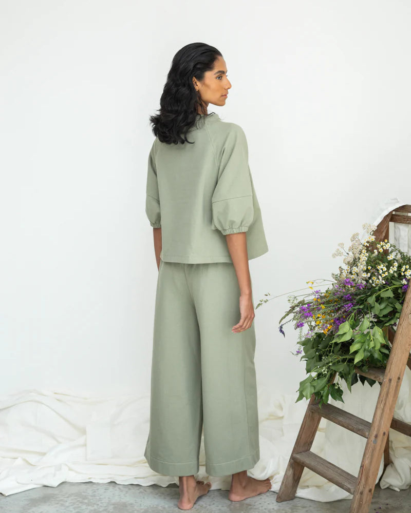 Beaumont Organic Taya Trouser - Pistachio Women's Bottoms - Sloane Boutique