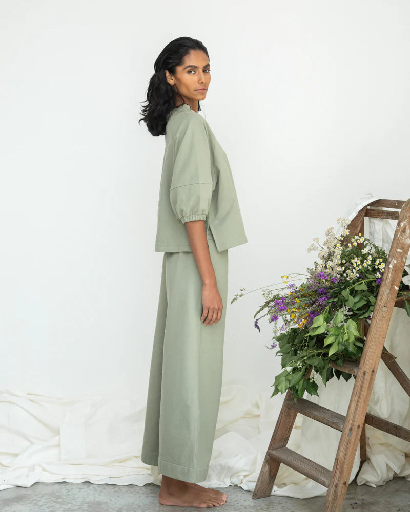 Beaumont Organic Taya Trouser - Pistachio Women's Bottoms - Sloane Boutique