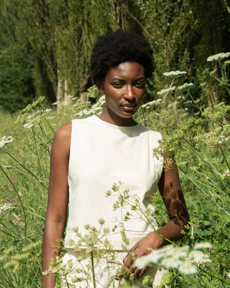 Beaumont Organic Whitley Tank - Undyed Women's Tops - Sloane Boutique